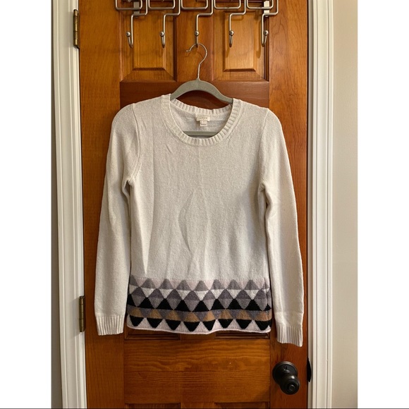 J. Crew Sweaters - J Crew Merino Geo Sweater